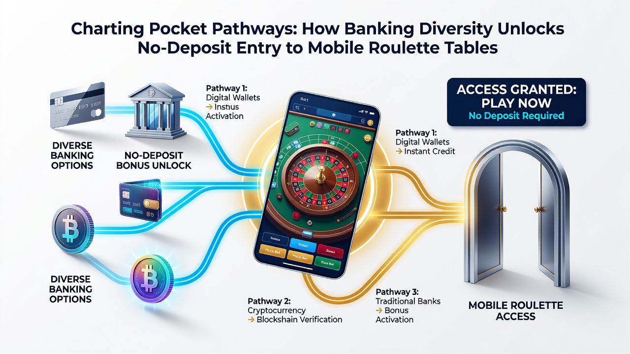 Mobile App-Oberfläche mit integrierten Zahlungsoptionen und No-Deposit-Spielzugängen