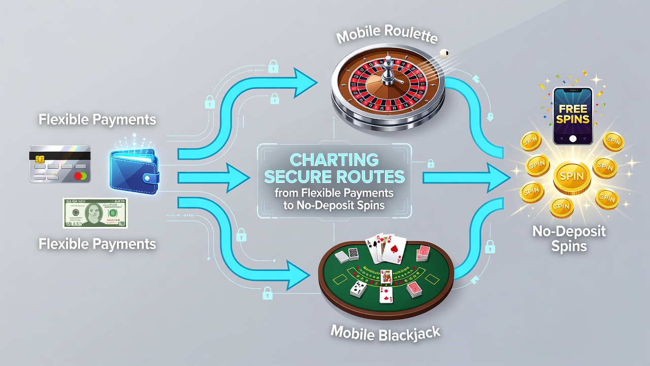 Mobile Blackjack- und Roulette-Tische mit sicheren Zahlungsoptionen